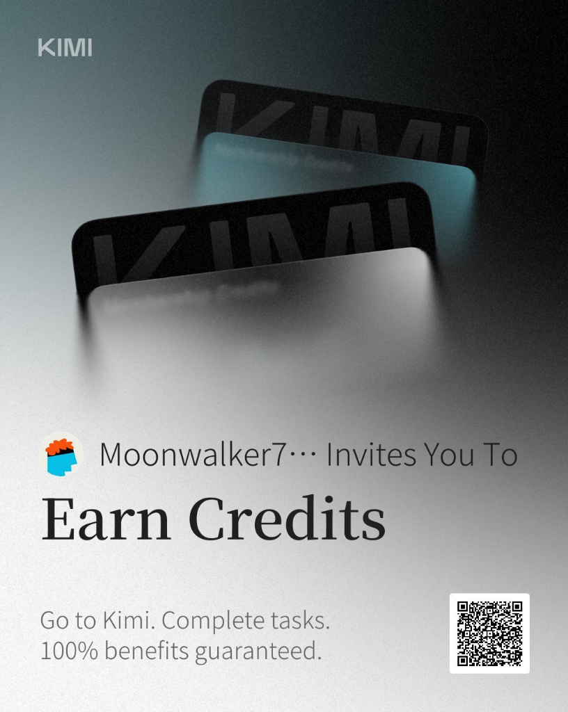 Scan the QR Code or click to claim your free Kimi Boost